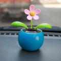 Car Decoration Solar Power Dancing Flower for Car, Dashboard Solar Dancing Flower. 