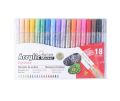 Artisan G Professional Acrylic Marker, Acrylic Paint Marker, 12/18/24 Colours Paint Maker Pens, Round Tip 1 mm Drawing Markers, Acid Free Markers. 