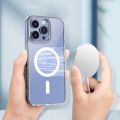 For iPhone 14 Mutural Jingtou Series MagSafe Magnetic Phone Case. 