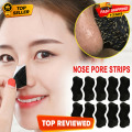 10pcs Nose Blackhead Remover Strips Mask Skin Care Shrink Pore Acne Treatment Mask Deep Nose Pore Cleansing Strips Black Head Remover. 