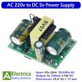 AC 220v to DC 5V 700mA 3.5W JZ-53E13 Isolated Power Supply Module By Electrica. 