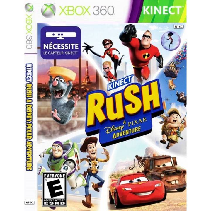 Kinect Rush A Disney Pixar Adventure VIDEO GAME Xbox 360 JTAG Modified System