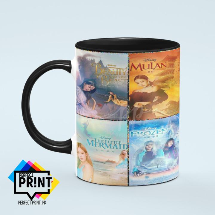 Little Mermaid Rose Blackpink Mug