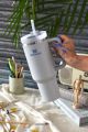 Stanley Cup - 40oz Tumbler with Straw - Coffee Mugs - Flask Bottle Hot and Cold - Coffee Glass - Water Bottle for Girls - Mugs - Gym Bottle - Travel Accessories - Gift for Girls - Stainless Steel Cup for Water, Ice Tea or Coffee. 
