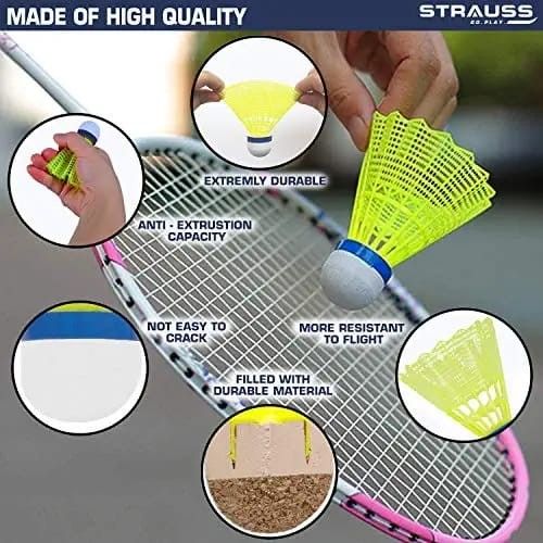 Pack%20Of%206%20Yonex%20Badminton%20Shuttle,%20Yellow%20Colour%20Shuttle%20For%20Beginners,%20Outdoor,%20Indoor%20Badminton%20Sport%20-%20Image%204
