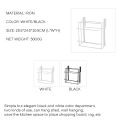 Kitchen Cabinet Wall Hanging Rack Chopping Board Wrought Iron Towel Rack Storage Storage Cutting Board Rack Appliances. 