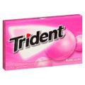 TRIDENT GUM BUBBLEGUM PINK. 