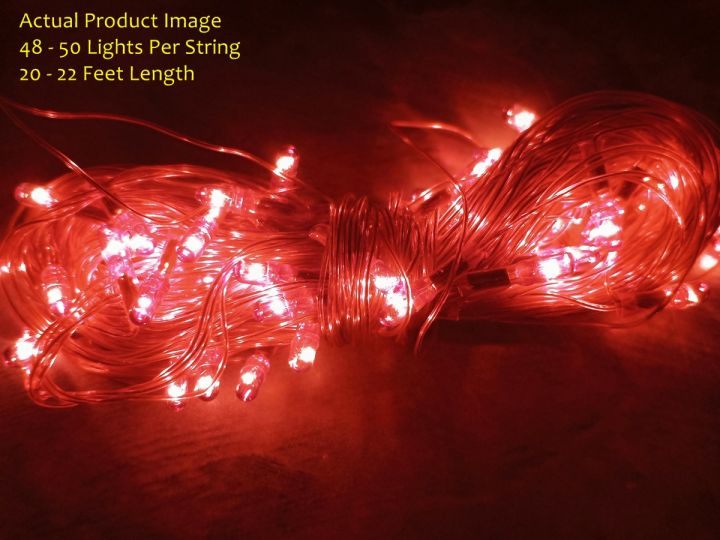 Pack of 2 - LED Fairy Lights  (Wedding Lights for Decoration) Room & House Decoration LED Fairy Light