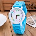 Silicone Watches Children Pencil Pointer Student Watch Quartz Wristwatches Watches Fs99. 