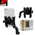 Universal 360 Degree Rotatable Aluminum Alloy Phone Holder ( Mirror Fitting ) Adjustable Mobile Phone Mount with 360° Rotation Suitable for 4-6. 5inch Phone, Anti-Shake Phone Bracket For Motorcycle, Recommended For BYKEA, FOODPANDA, Indrive Riders. 