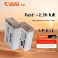1 Piece Caisi Battery Canon LP-E17 with C type Charging Port (950mah). 