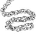 Stainless Steel Chain 8ft/6ft/4ft, Heavy Duty Metal Chain, Durable Decorative Chains for Hanging Clothes, Guardrail, Lifting Chain, Swing, Anti-Theft Chain. 