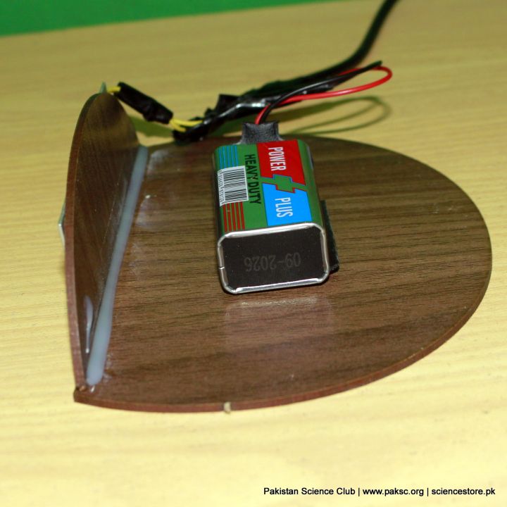 Li-Fi Audio Transmission Via Light Hand Made Working Science Model