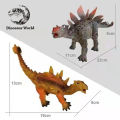 PinShang Children Dinosaur Toys Tyrannosaurus Rex Stegosaurus Brachiosaurus Spinosaurus Triceratops Model Toys. 