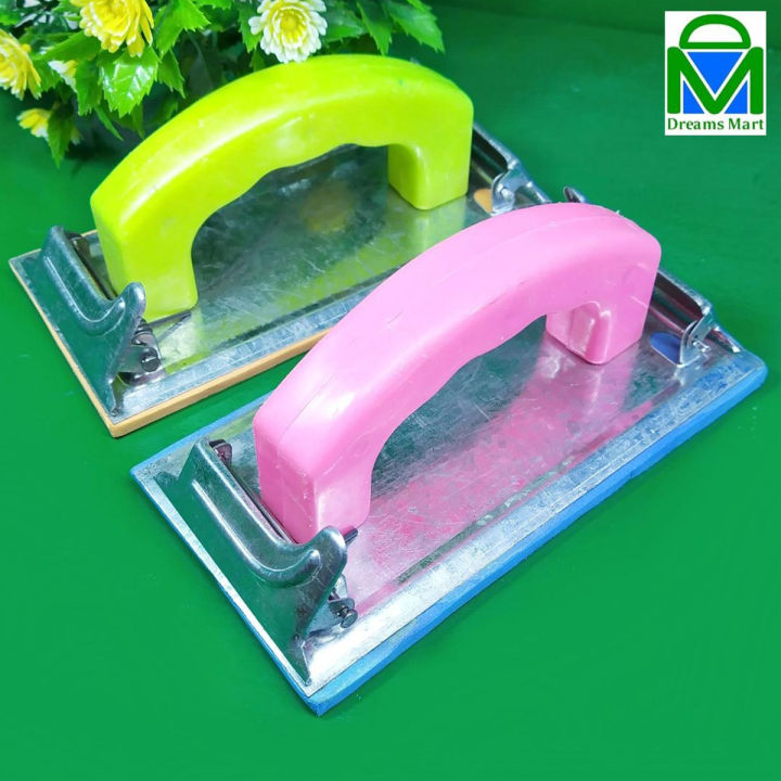 DreamsMart%20Sand%20Paper%20Holder%20Regmar%20Garmala%20Hand%20Sander%20Sponge%20Plastic%20Handle%20Metallic%20Plate%20Sandpaper%20-%20Image%202