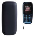 NOKIA 105 2017 SOFT RUBBER SIMPLE BACK COVER. 