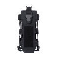 MeterMall Tactical Water Bottle Holder Adjustable Outdoor Sports Kettle Carrier Pouch For Backpack For Backpack Bicycle Belt Straps. 