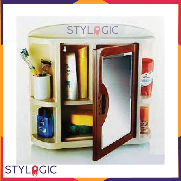 Homeket Bathroom Cabinet With Mirror