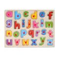 Small abc wooden board for kids. 