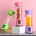 Usb Chargeable juicer blender 6 blades 380ml - Portable juicer blender - Mini juicer machine - Mini juicer milkshake smoothie maker. 