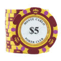 High quality clay and embedded iron sheet material make these poker chips durable and perfect for any game.. 