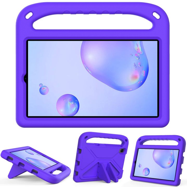 For Samsung Galaxy Tab A 8.4 2020 SM-T307U Handle Portable EVA Shockproof Anti Falling Protective Case with Triangle Holder