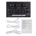 V8 Audio External USB Sound Card - Live Webcast Sound Card For Mobile Phone & PC. 