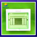 Electrical Distribution Box 6 Ways Circuit Breaker Box Wall Mounted Open Box- High Quality Pure ABS Plastic. 