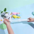 XUECHUANGYING Novelty Random Color Antistress Animal Duck Stress Relief Kill Time Decompression Toy Fidget Toy Squeeze Ball Squish Toy. 