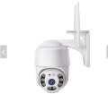 Outdoor PTZ IP Wireless Security Camera ,  Speed Dome 360°, WiFi CCTV ,Weatherproof -Color Night Vision. 