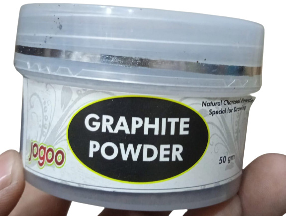 Openness - 50g - Charcoal / Graphite  Powder For Painting-Art Supplies-Sketching Powder-100% Premium Drawing Charcoal-Dark Pigment Powder