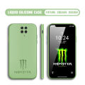 UCUC for Xiaomi Redmi Note 9 Pro Case Trendy Graffiti Monster Paw Print Cover Thin Soft Luxury Square Liquid Silicone Phone Case. 