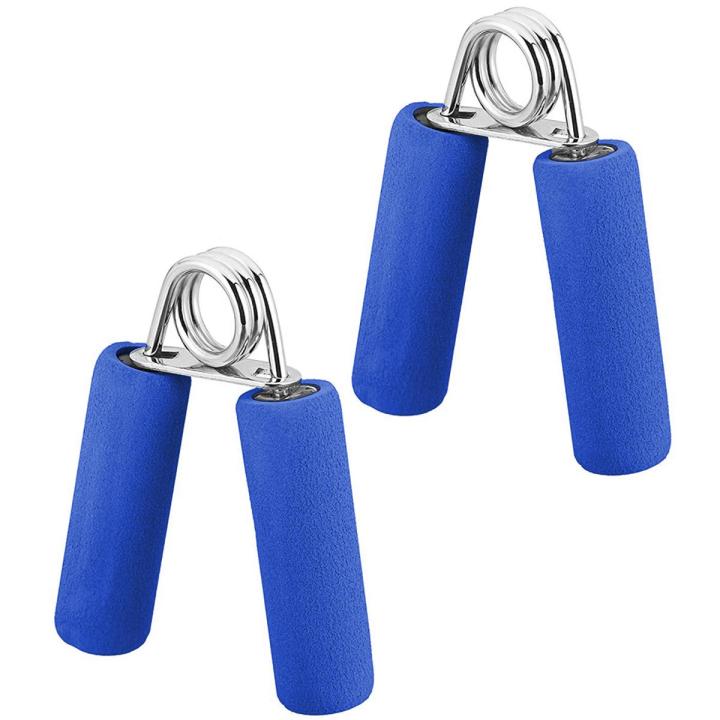 Steel Hand Grip Fitness Hand Grip for Muscle exercise build up, Blue Color Sponge Grip, Hand Grip Strengthener Fitness, Heavy Grip, Hand Grip, Strength Training, Forearm Wrist Grip