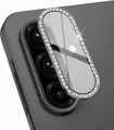 Samsung Galaxy A17 Diamond Camera Lens Protector for Women – Luxury Glitter Crystal Cover, Anti-Scratch, HD Transparent. 