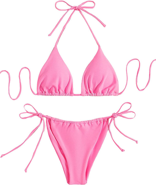 aldhani%20collection%20%20Women's%20Two%20Piece%20Bikini%20Set%20%20Swimwear%20Triangle%20Bandage%20Bathing%20Suit%20night%20wear%20dress%20-%20Image%203