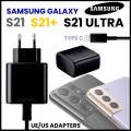 Original Samsung Super Fast Charging 2.0 (PD 3.0 PPS Max) Travel Adapter Charger (USB-C Max 45W + USB-A Max 15W with TYPE-C to TYPE-C Cable for Samsung Galaxy Tab S4, Tab S5E, Tab S6, Tab S6 Lite, Note10 Lite, Note 10 Plus, S20, S20+, S20 Ultra, S21 Ultra. 