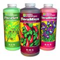 GENERAL HYDROPONICS ORIGINAL FLORA SERIES 3 bottles set (USA imported). 