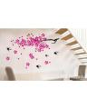Flowers Wall Sticker Pink Birds DIY Wall Decor For Home/Office Colorful PVC Wall Paper Removeable Wall Decal. 