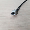 Trigger Button Switch Square Unlock Open Reset Black PB 307B Strip Cable 50cm. 