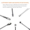 Ear Wax Cleaner Set - 6 Pieces Ear Wax Removal Kit For Adult and Children. 