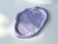 Marble Bubble Irregular Decorative Tray-Minimalist Purple Marble Cloud Stone Jewelry Display Dish-Pink Marble Catchall tray-Trinket Plate. 