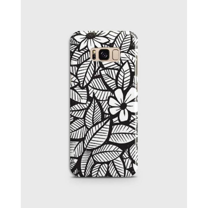 Samsung S8 Cover 3D Hard Case Black & White Style - 1Cover2150