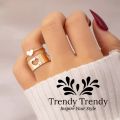 Trendy Trendy Rings Heart Rings For Girls Heart Rings for Couples Valentines Day Gift for Lover and Friends. 