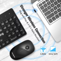 Victsing Wireless Keyboard And Mouse Combo Ultra Slim Thin Keyboard Silent Mouse Set 2.4G Wireless Connection For Notebook, Laptops, computers And Etc. Model:PC176.Available at an affordable price on MaxShop.. 