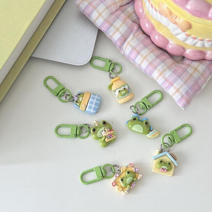 Colorful Keychain Unique Lightweight Cute Key Ring Portable Small ...