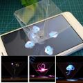 3D Holographic Hologram Display Pyramid Projector Video for Phone &Tablet pad. 