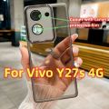 Colorful Casing For Vivo Y27s Y 27S VivoY27s 4G 2023 Y17S Shockproof Silicone Phone Case Comes with camera protective film Back Cover. 