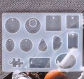 Epoxy Resin Casting Molds Jewelry Making Silicone Mould Pendant Craft Kit DIY. 