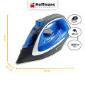 Hoffmans Electric Steam Iron HM-9026 - Faster, Easier and Smarter - 2800W Power | 12 Months Warranty | Ceramic Coating | Self Cleaning System | Anti Scale Filter Steam Iron - Household Appliances  - Home Appliances. 