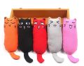Cat Grinding Catnip Toys Pillow Funny Interactive Plush Cat Toy Pet Kitten Chewing Toy Claws Thumb Bite Cat Mint For Cats Teeth Toys - PS416 - PS-TO. 